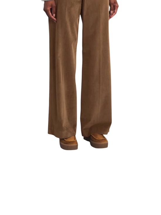 Weekend Max Mara Pants - Max Mara Weekends Wide leg Brown cords